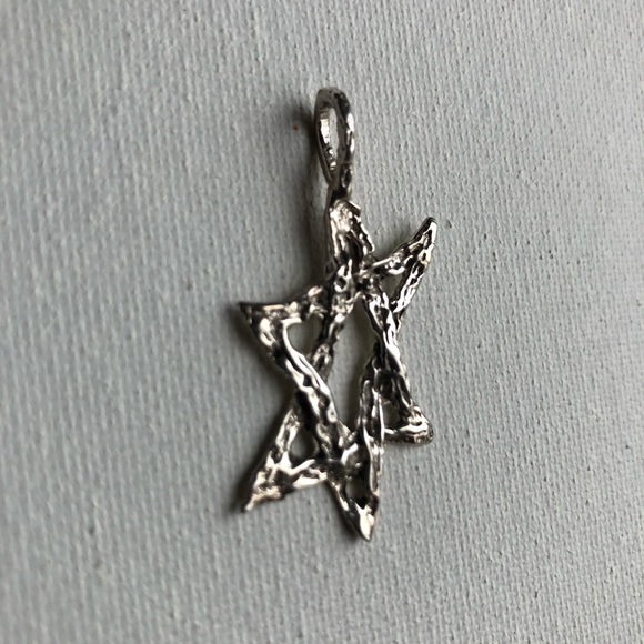 Real Silver One of a kind Star of david - Picture 2 of 4